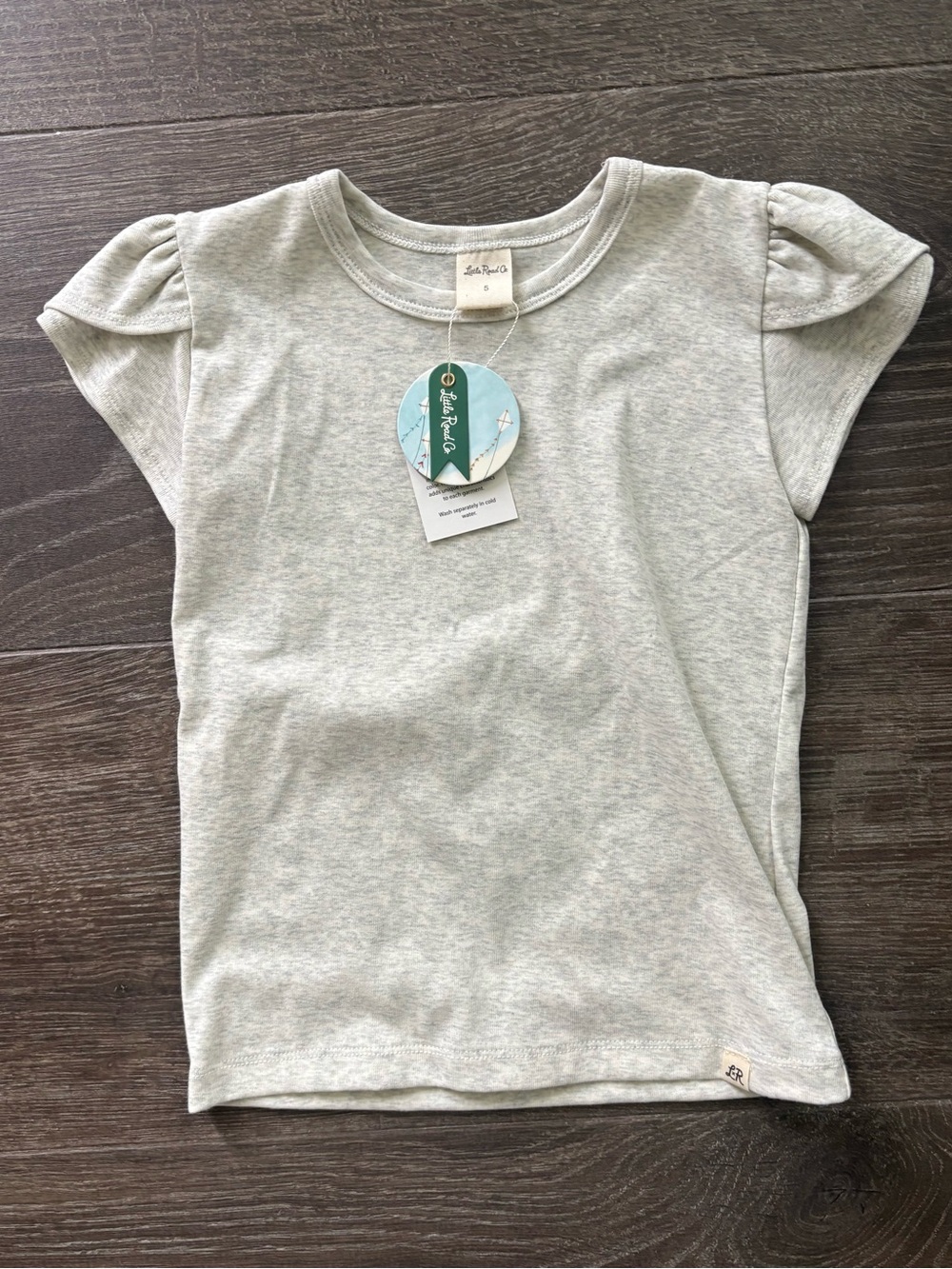 Little Road Co. Cream Heather Top - Size 5 NEW!